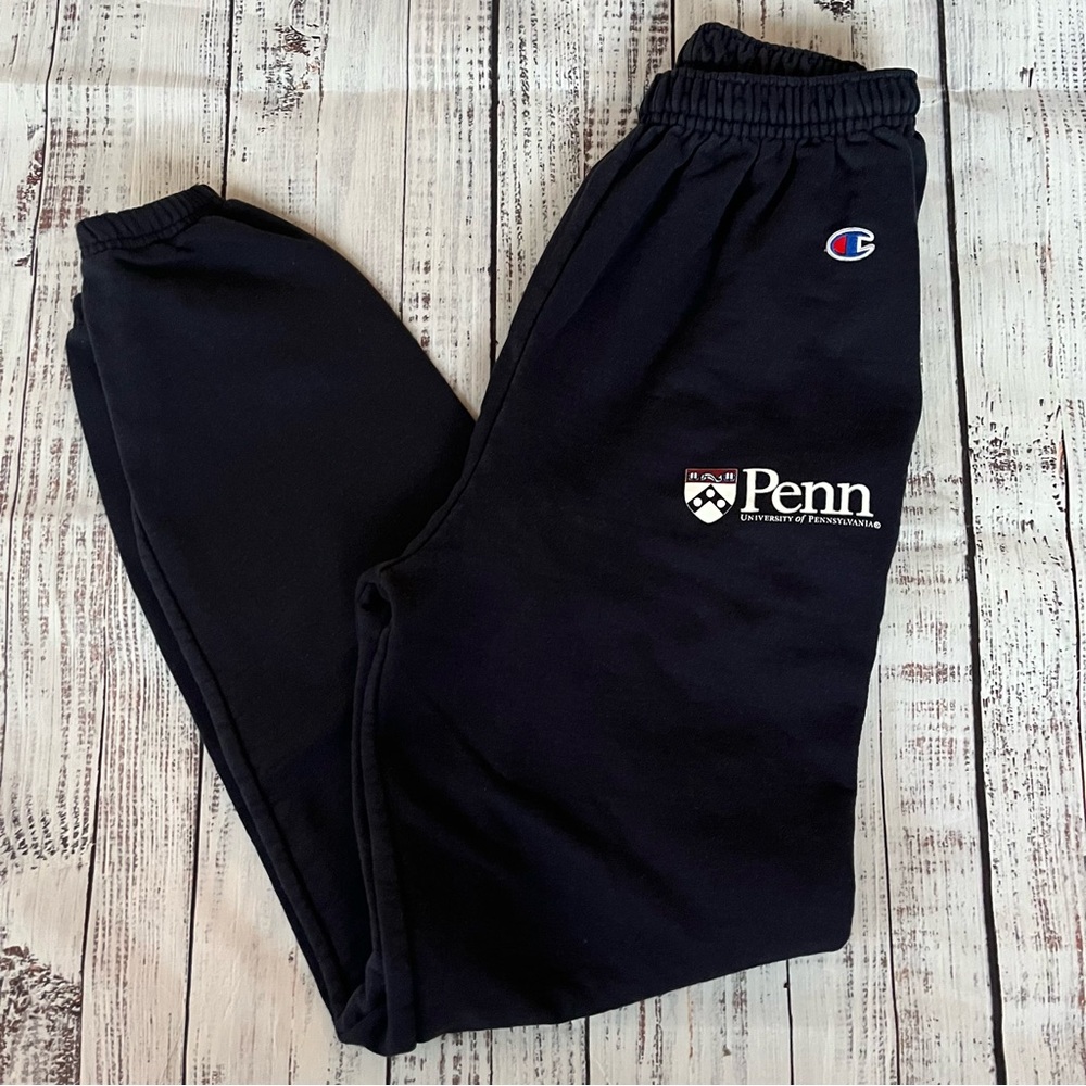 Champion Penn State Sweat Pants Navy University Of Pennsylvania Size S